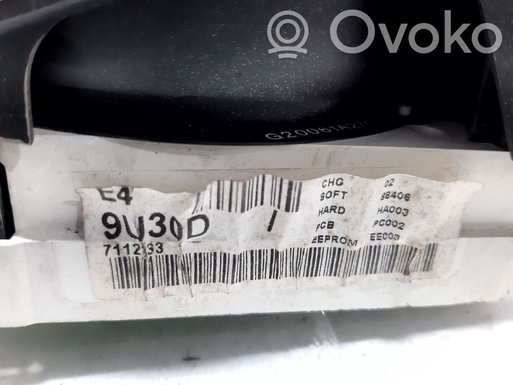 Speedometer (instrument cluster)   E49U30D,125413