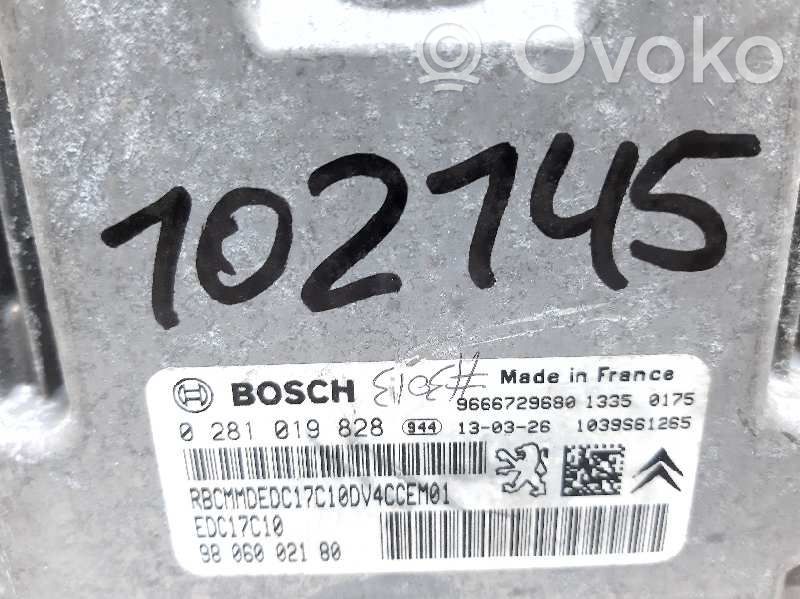 Engine control unit/module   9806002180,102145