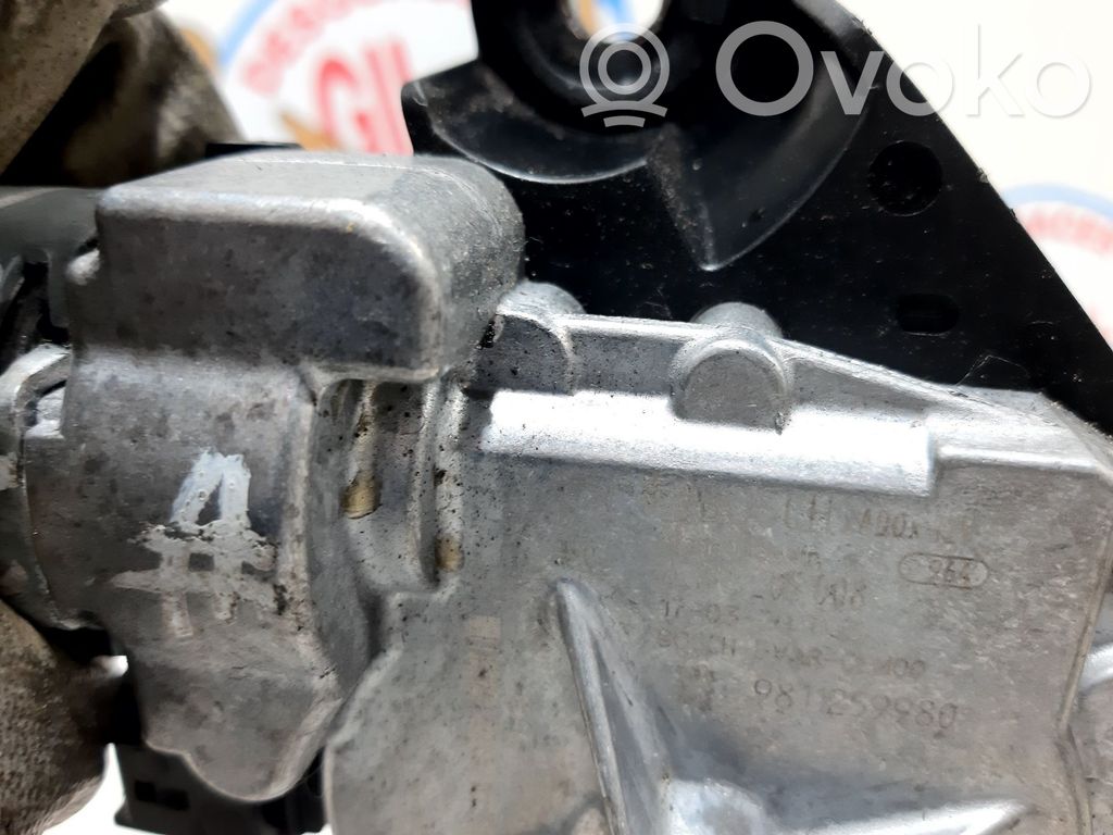 Citroen C3 Motor del limpiaparabrisas trasero 