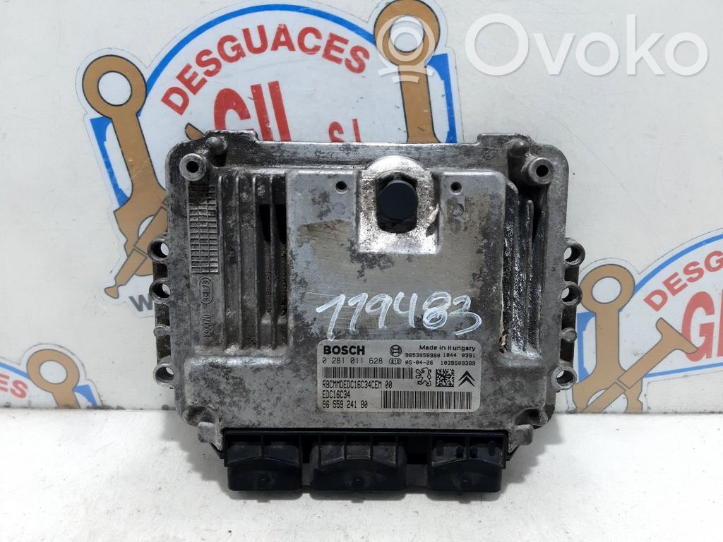 Peugeot 206 CC Engine control unit/module 