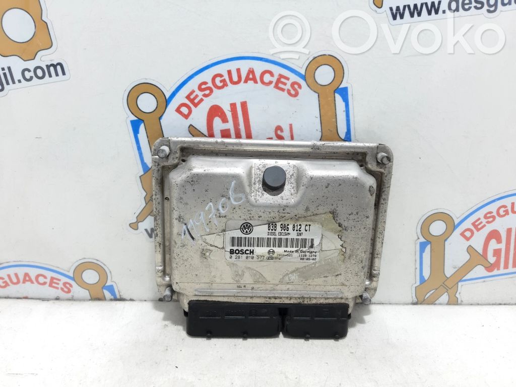 Engine control unit/module   038906012CT,119706