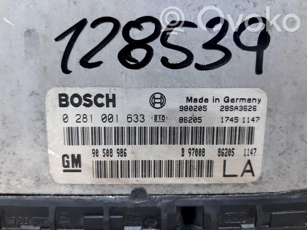 Opel Vectra B Engine control unit/module 