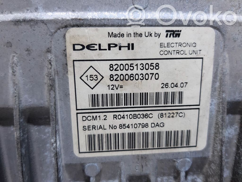 Dacia Logan I Unitate/modul de control motor 