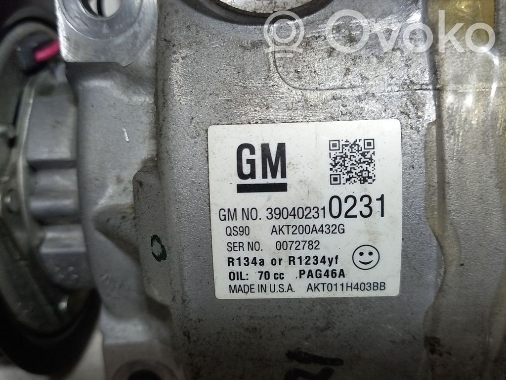 Opel Mokka X Compresor (pompă) aer condiționat (A/C) 