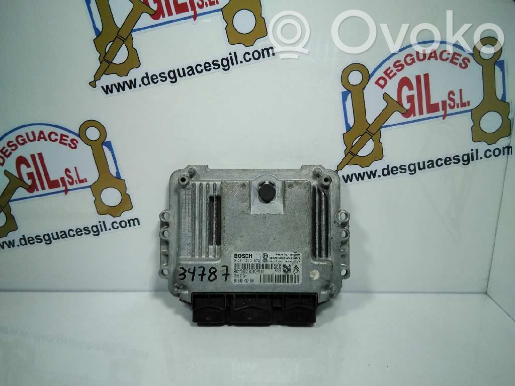 Engine control unit/module   9664843780,34787