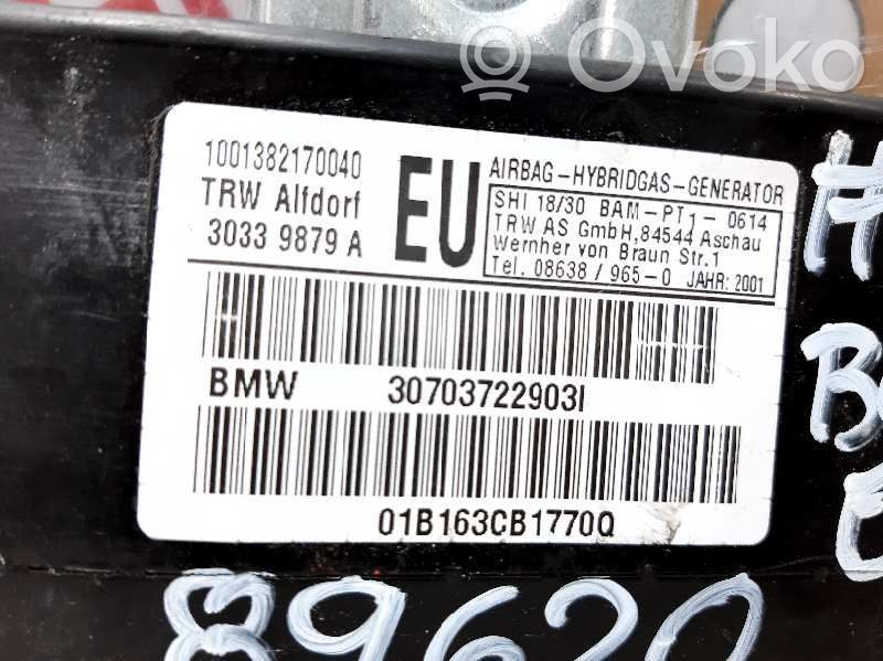 BMW 3 E46 Poduszka powietrzna Airbag drzwi przednich 