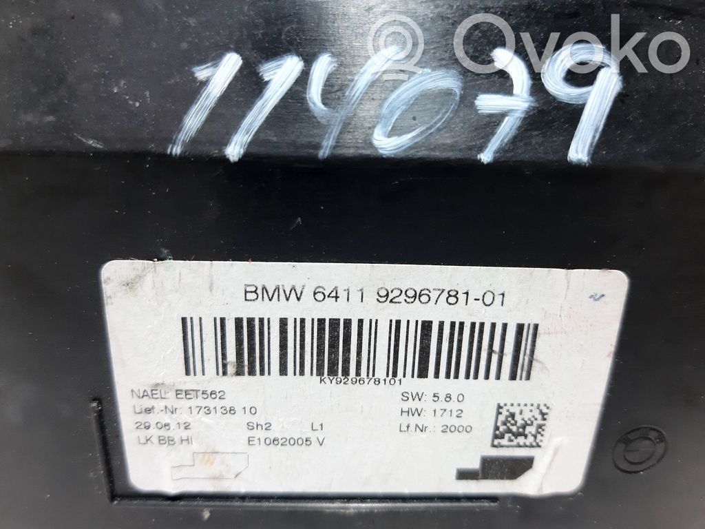 BMW 1 F20 F21 Unidad de control de la calefacción/aire acondicionado 