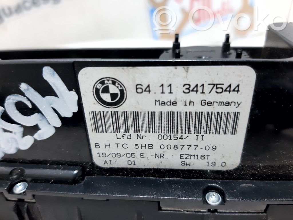 BMW X3 E83 Panel klimatyzacji 