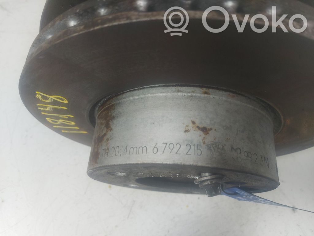 BMW 1 F20 F21 Tarcza hamulca przedniego 