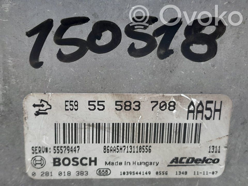 Chevrolet Aveo Engine control unit/module 