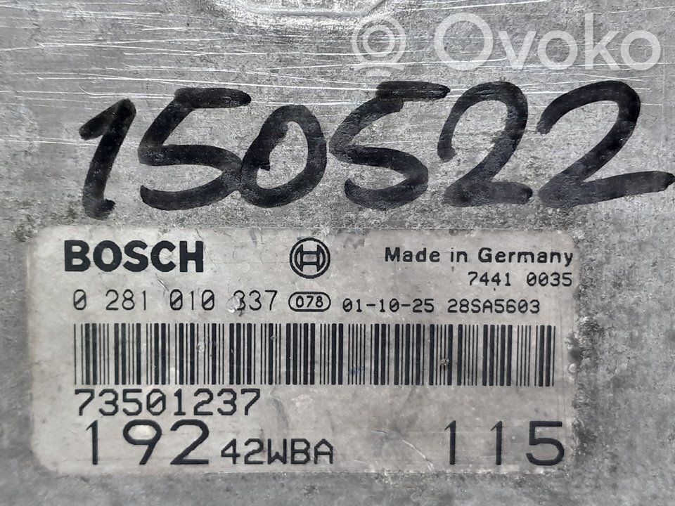 Fiat Stilo Engine control unit/module 