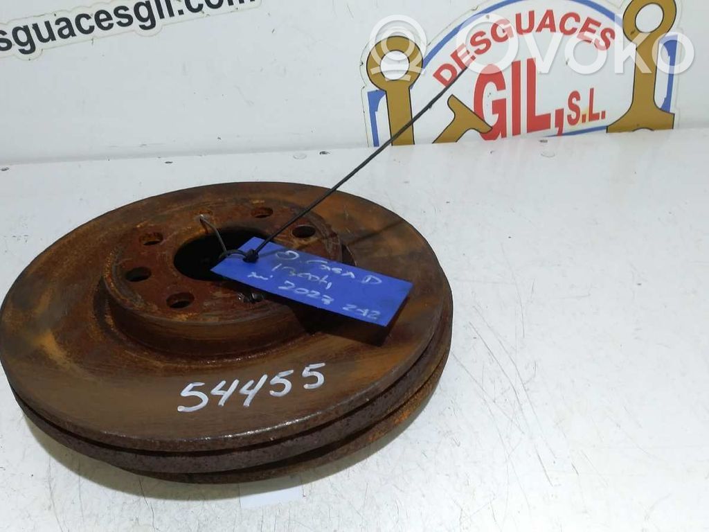Opel Corsa D Bremsscheibe vorne 