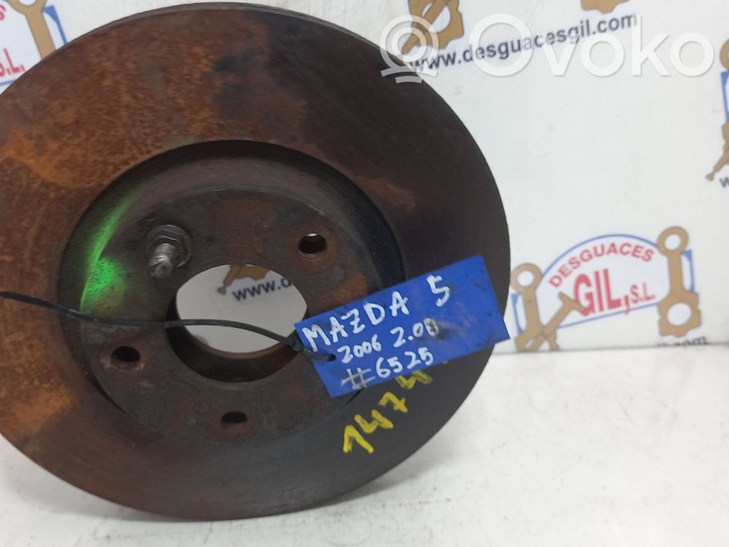 Mazda 5 Tarcza hamulca przedniego 