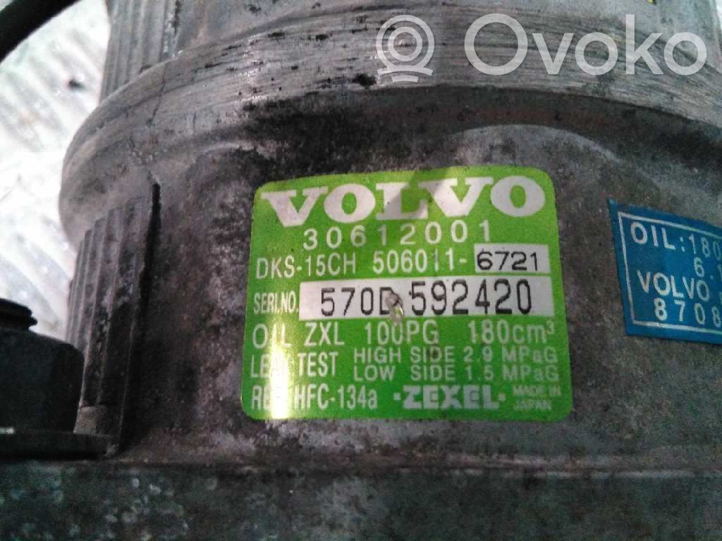 Volvo S40, V40 Compresor (bomba) del aire acondicionado (A/C)) 