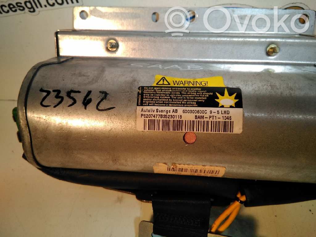 Saab 9-5 Poduszka powietrzna Airbag pasażera 
