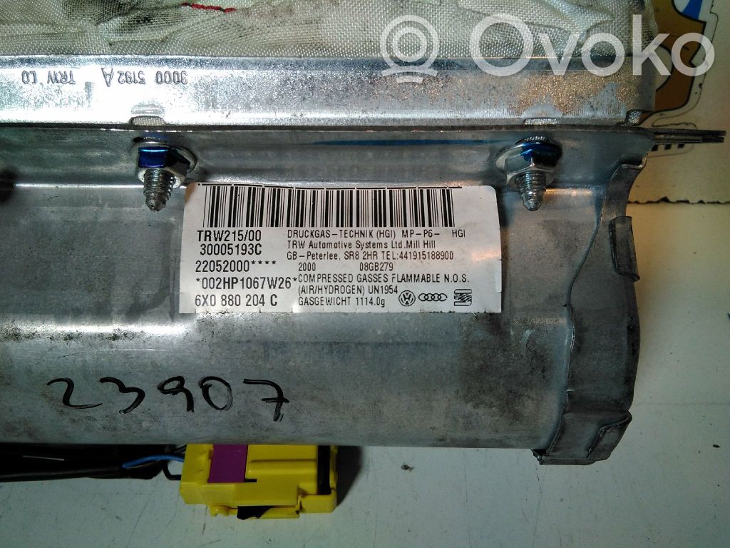 Volkswagen Polo III 6N 6N2 6NF Matkustajan turvatyyny 
