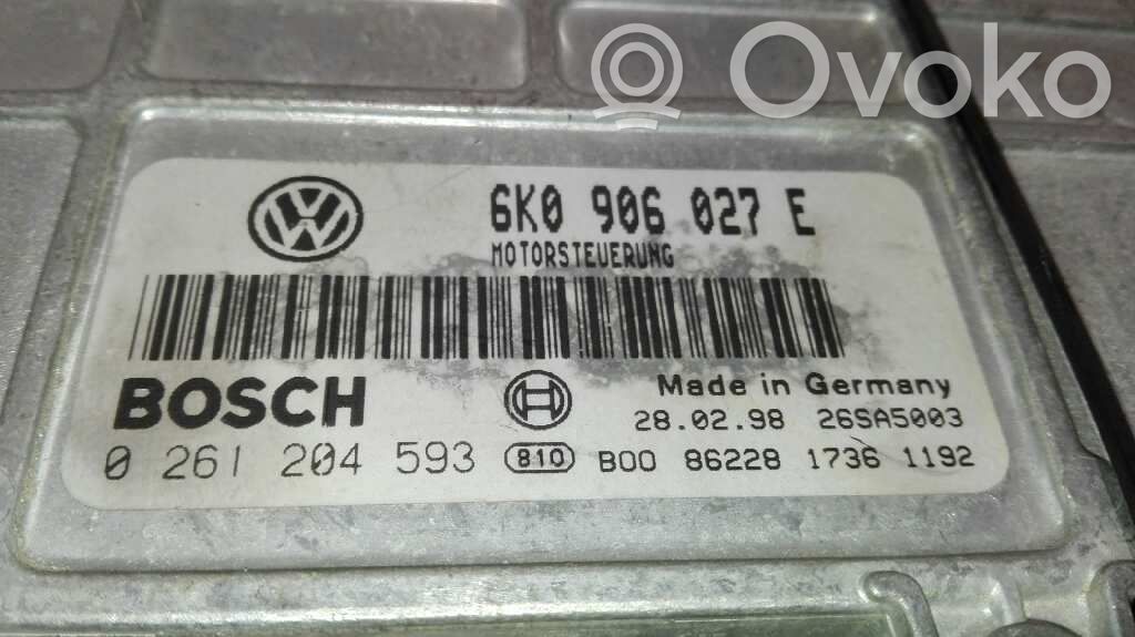 Engine control unit/module   6K0906027E,7322