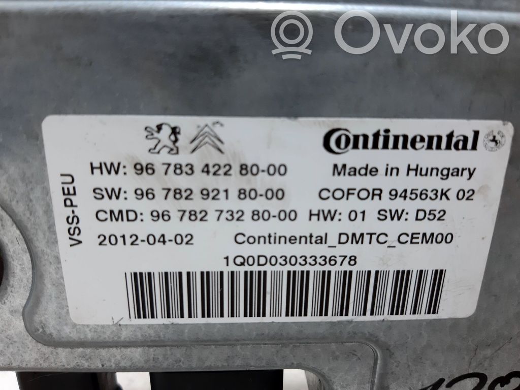 Module de commande marche/arrêt   9678342280,128554