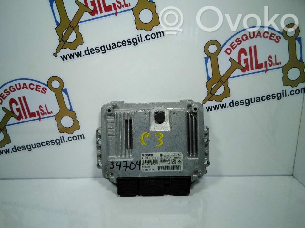 Engine control unit/module   9658556880,34704