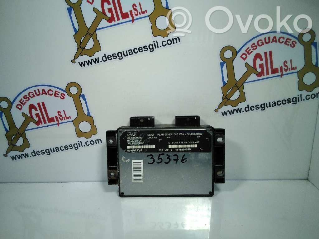 Engine control unit/module   9641390180,35376