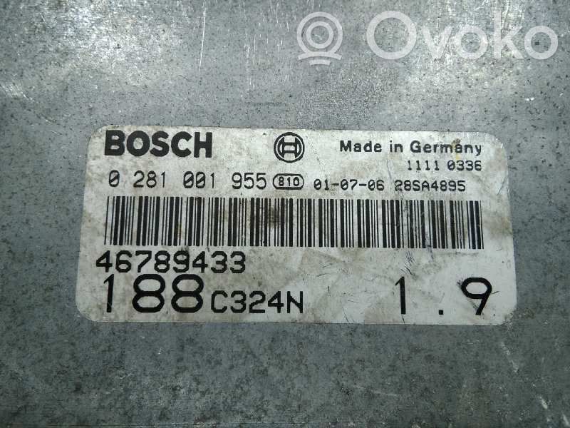 Fiat Punto (188) Unitate/modul de control motor 