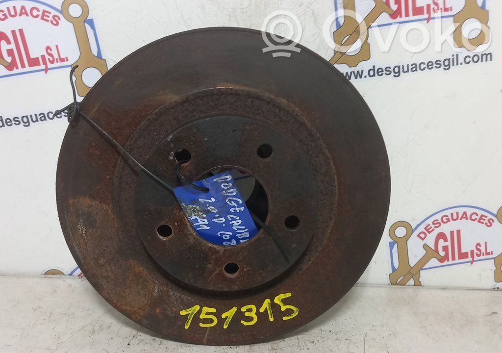 Disque de frein avant   151315