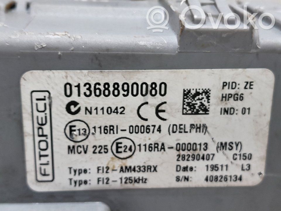 Citroen Nemo Módulo de fusible 