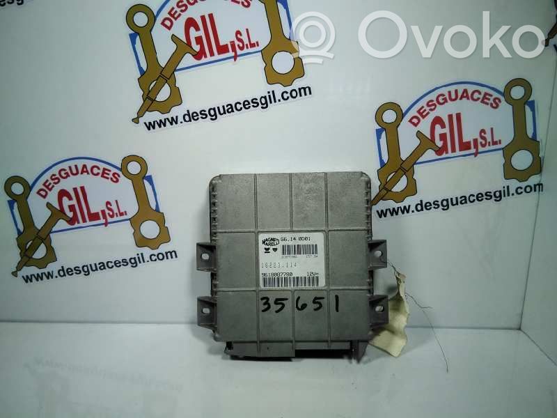 Peugeot 306 Sterownik / Moduł ECU 
