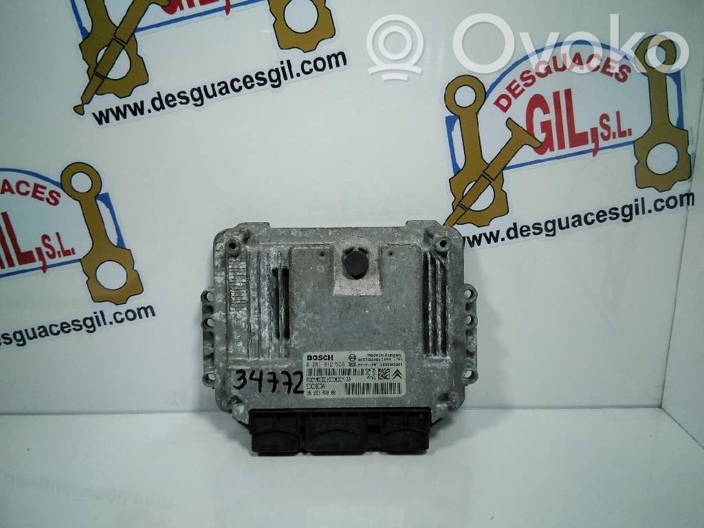 Peugeot 206 Sterownik / Moduł ECU 