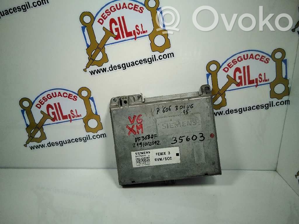 Citroen XM Engine control unit/module 