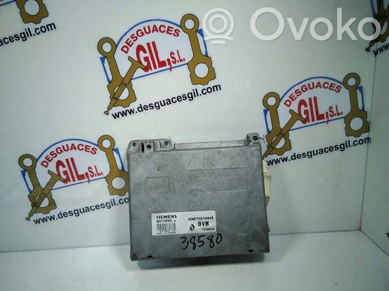 Unidad de control/módulo del motor   7700862148,38580