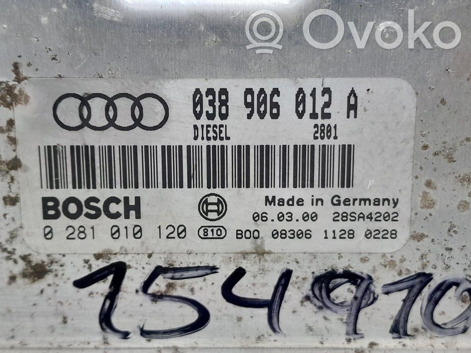Audi A3 S3 8L Dzinēja vadības bloks 