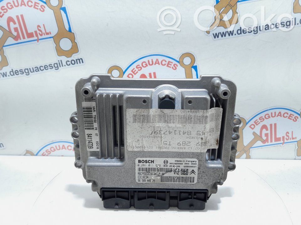 Engine control unit/module   9658944580,160201