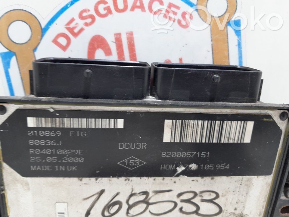 Renault Megane I Engine control unit/module 