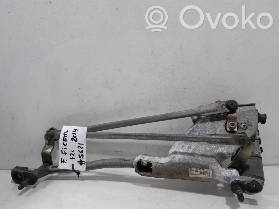 Ford Fiesta Mechanizm i silniczek wycieraczek szyby przedniej / czołowej 