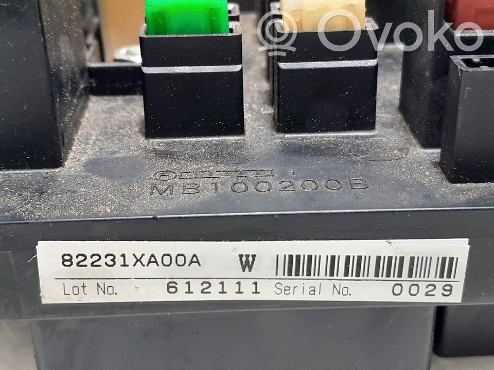Subaru Tribeca Fuse module 