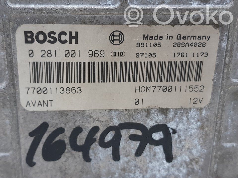 Engine control unit/module   7700113863,164979