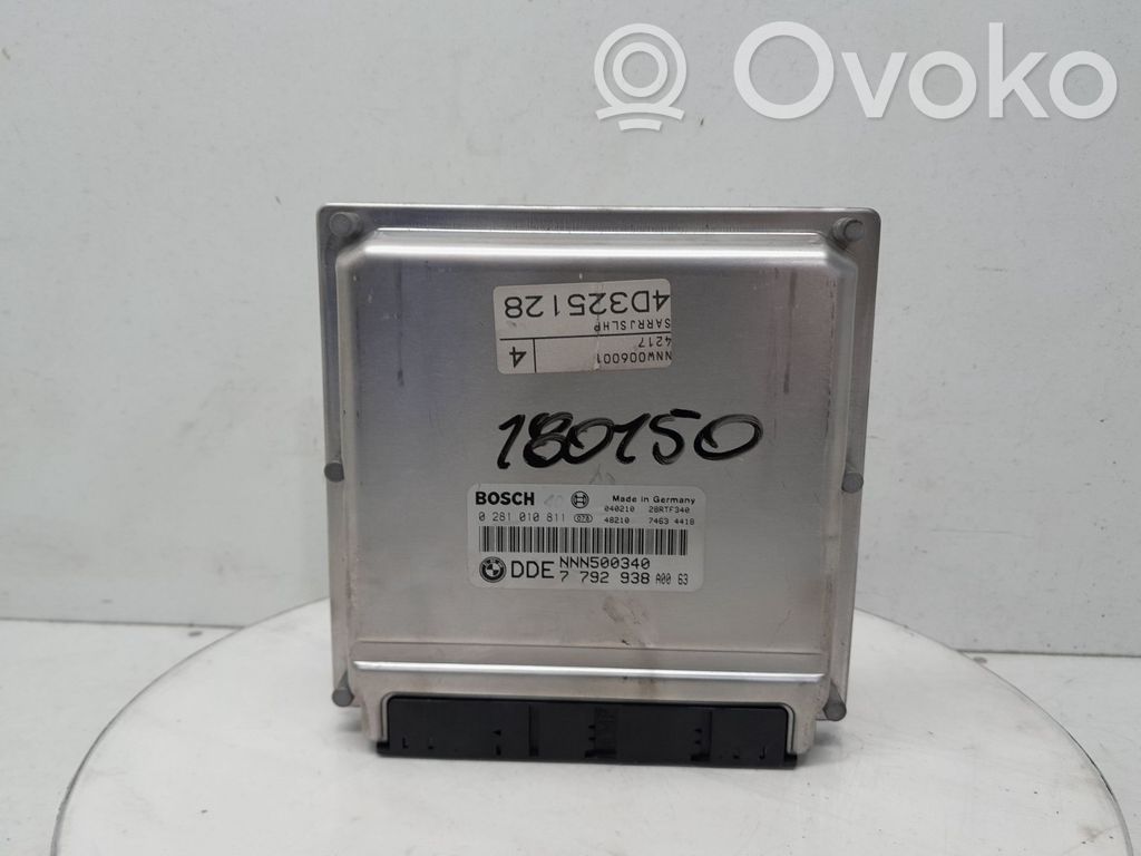 Engine control unit/module   DDE7792938,180150