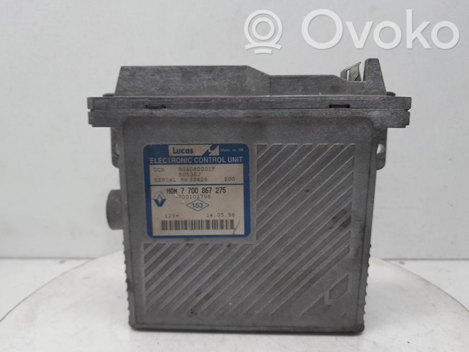 Sterownik / Moduł ECU   7700102796,179258