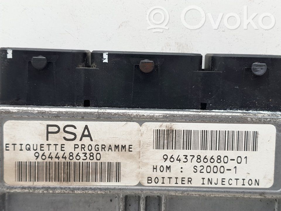 Unidad de control/módulo del motor   9643786680,177764