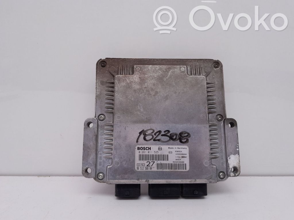 Engine control unit/module   9651256880,182308
