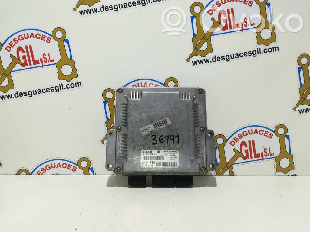 Unidad de control/módulo del motor   9645534980,36191