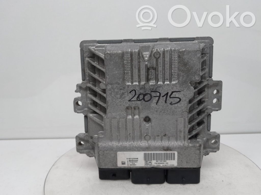 Peugeot 308 Unitate/modul de control motor 