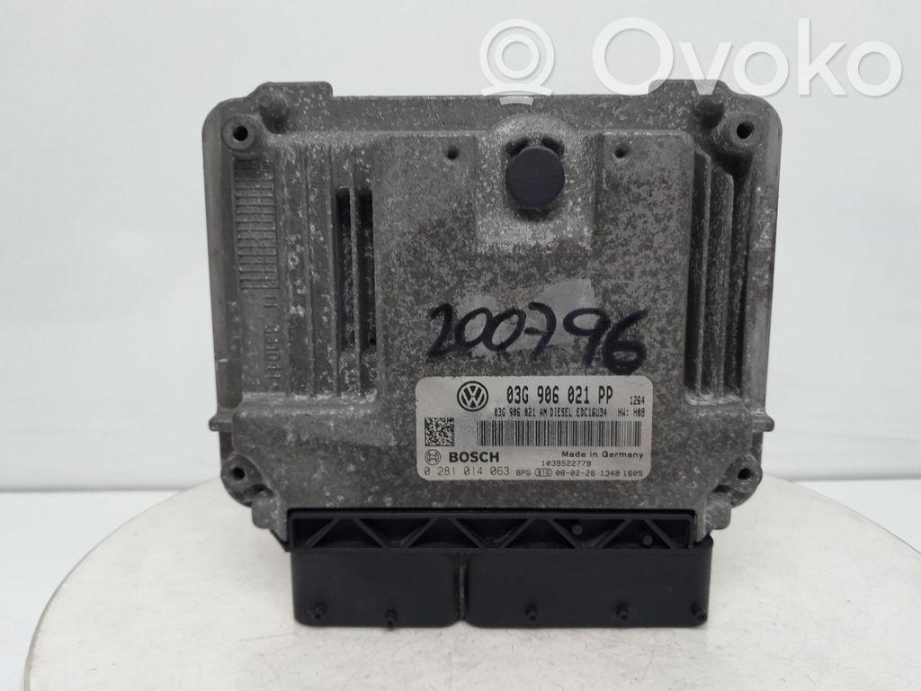 Volkswagen Golf Plus Engine control unit/module 