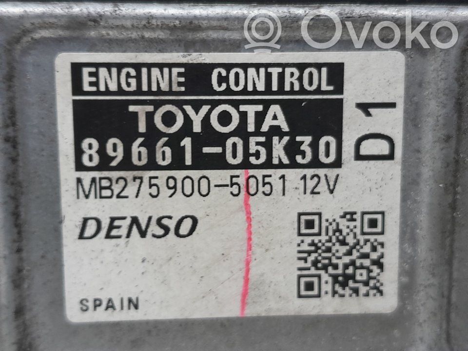 Toyota Avensis T270 Sterownik / Moduł ECU 