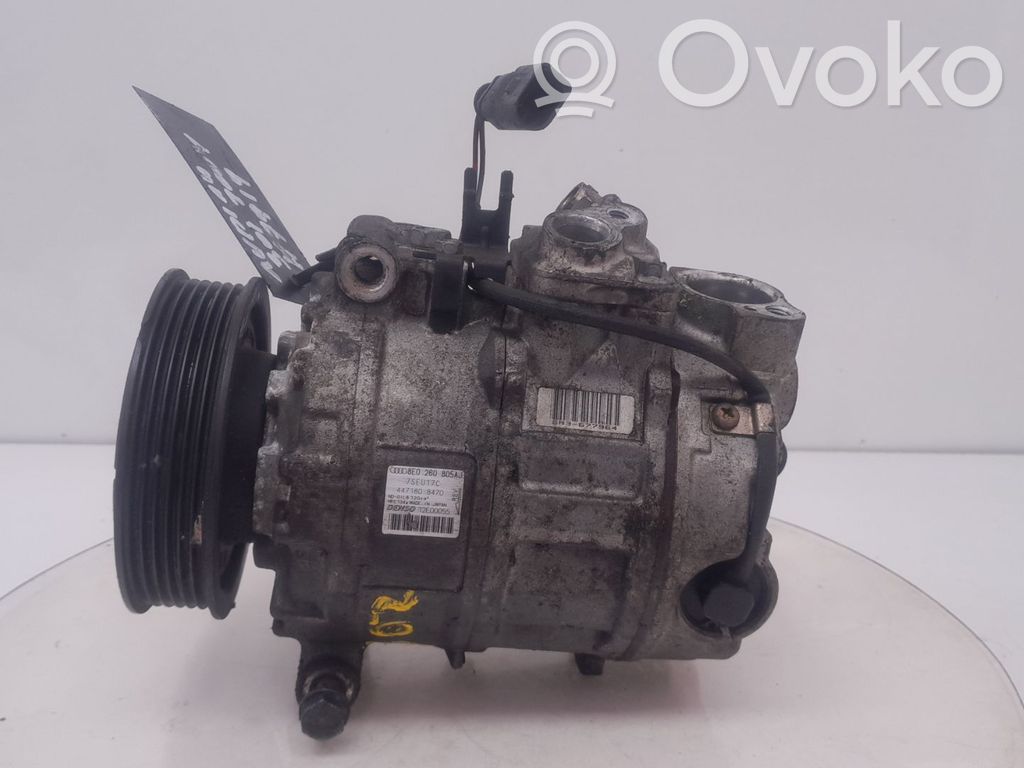 Audi A4 S4 B6 8E 8H Kompresor / Sprężarka klimatyzacji A/C 