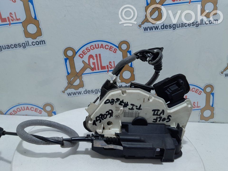 Volkswagen Golf VII Zamek drzwi tylnych 
