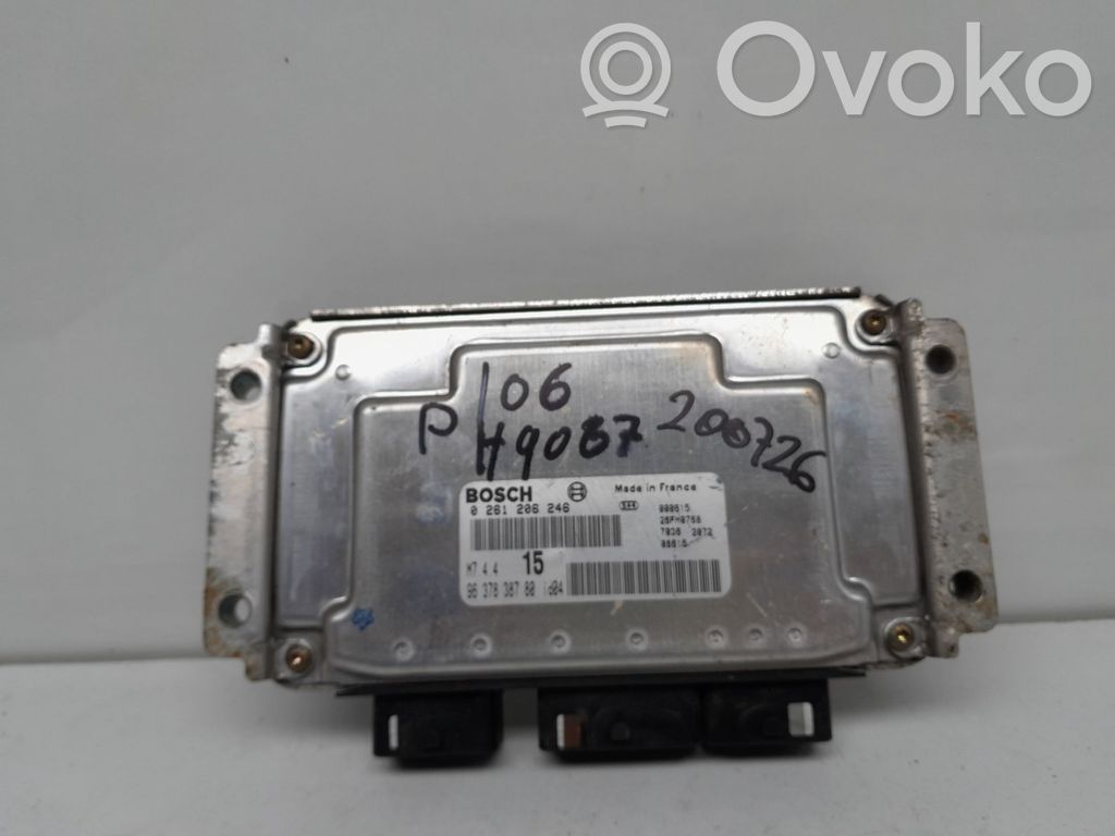 Engine control unit/module   9637838780,200726