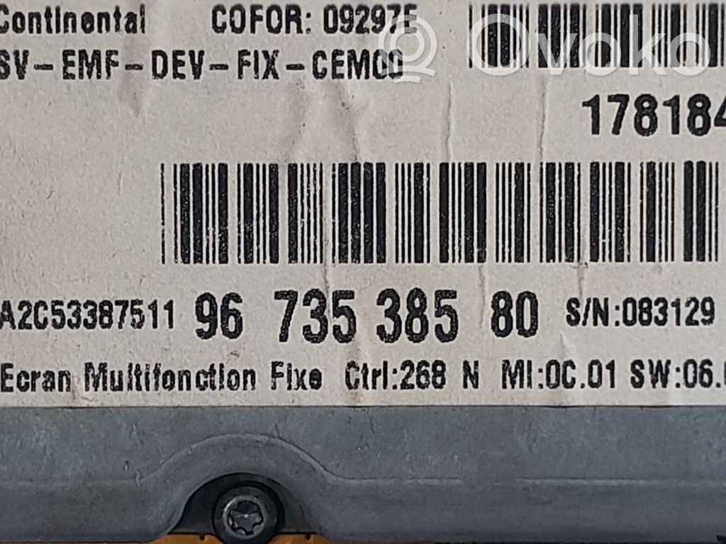 Citroen C4 II Vitezometru (grup de instrumente) 