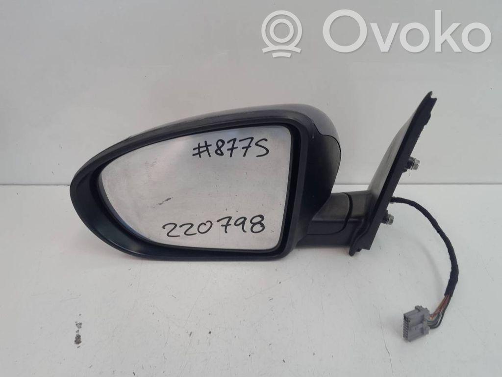 Nissan Qashqai Elektryczne lusterko boczne drzwi przednich 